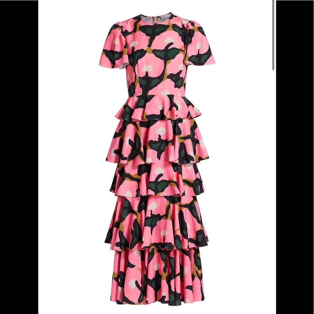 RHODE ’Selena’ dress in ‘Rose Bloom’. Size 8.